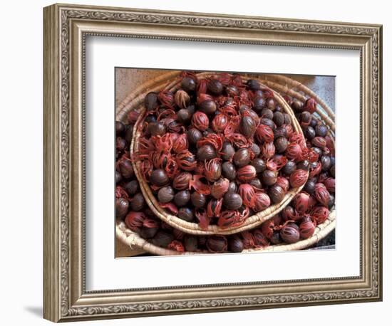 Nutmeg in Public Market, Castries, Caribbean-Greg Johnston-Framed Photographic Print