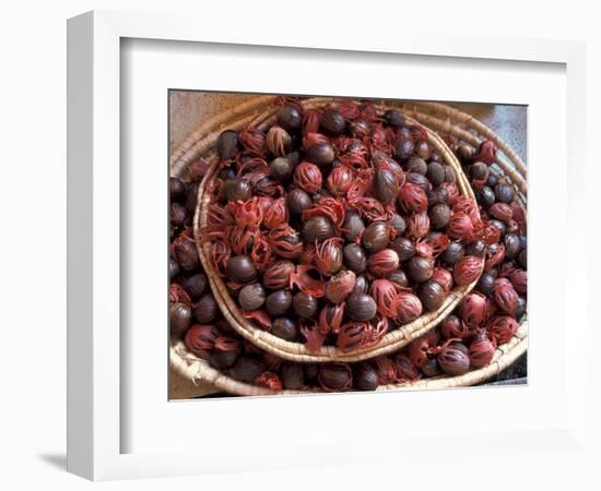 Nutmeg in Public Market, Castries, Caribbean-Greg Johnston-Framed Photographic Print