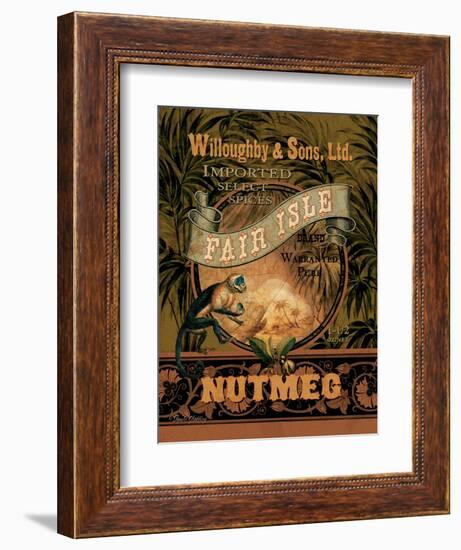 Nutmeg-Pamela Gladding-Framed Premium Giclee Print