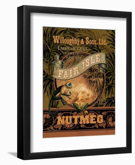 Nutmeg-Pamela Gladding-Framed Premium Giclee Print