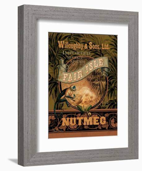 Nutmeg-Pamela Gladding-Framed Art Print