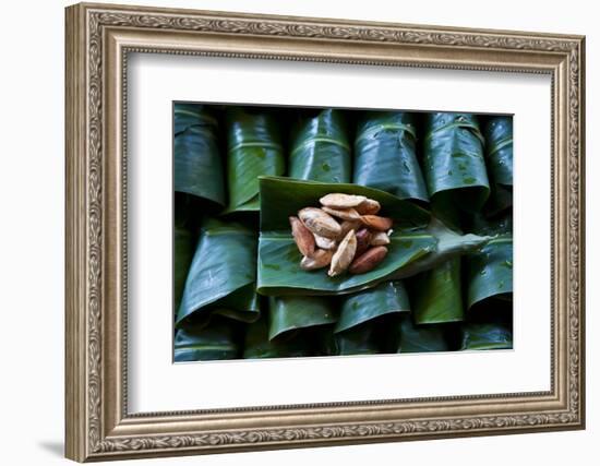 Nuts for Sale in the Market Hall in Honiara, Capital of the Solomon Islands, Pacific-Michael Runkel-Framed Photographic Print