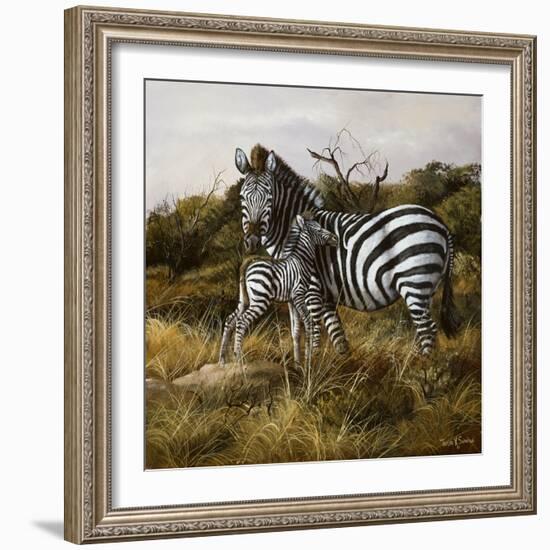 Nuzzling-Trevor V. Swanson-Framed Giclee Print