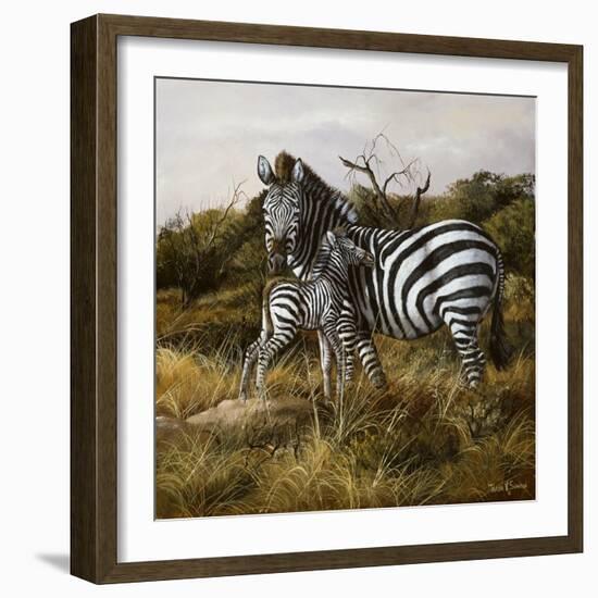 Nuzzling-Trevor V. Swanson-Framed Giclee Print