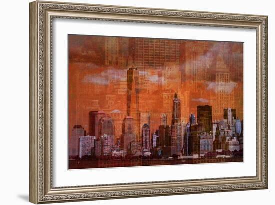 NY Autumn-Hans-Wolfgang Hawerkamp-Framed Giclee Print