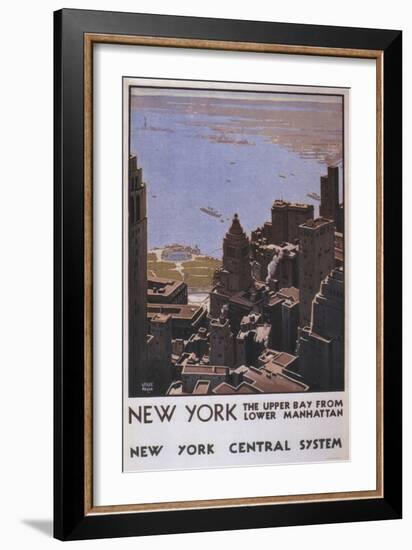 NY Central-null-Framed Giclee Print