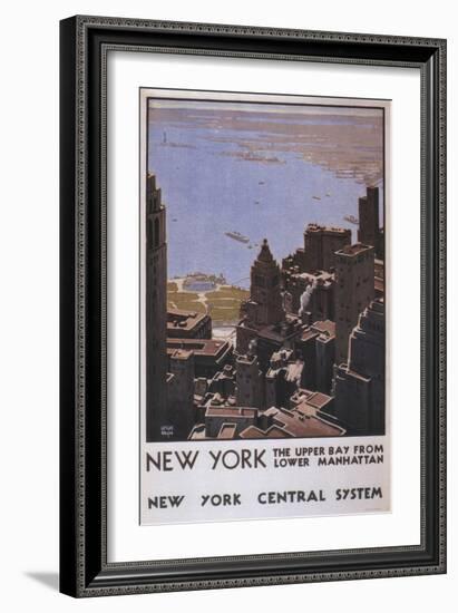 NY Central-null-Framed Giclee Print