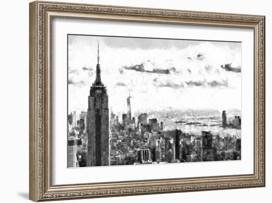 NY Cityscape-Philippe Hugonnard-Framed Giclee Print