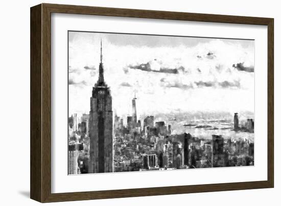 NY Cityscape-Philippe Hugonnard-Framed Giclee Print