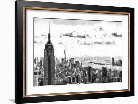 NY Cityscape-Philippe Hugonnard-Framed Giclee Print