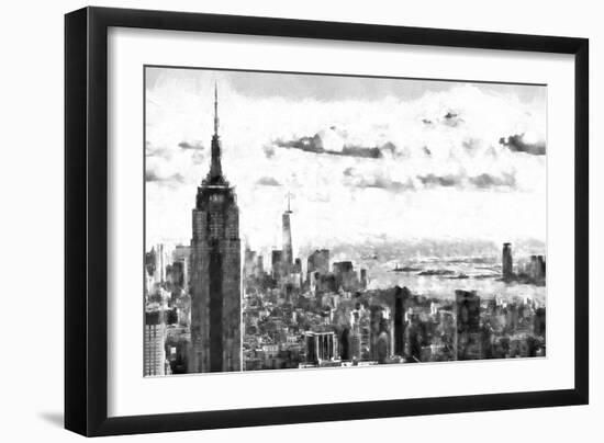 NY Cityscape-Philippe Hugonnard-Framed Giclee Print