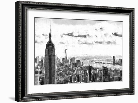 NY Cityscape-Philippe Hugonnard-Framed Giclee Print