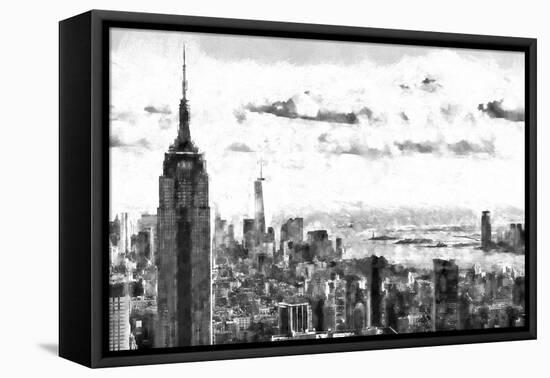 NY Cityscape-Philippe Hugonnard-Framed Premier Image Canvas