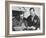 Ny Giants Coaches, Tom Landry and Vince Lombardi Reviewing Play Charts-null-Framed Premium Photographic Print