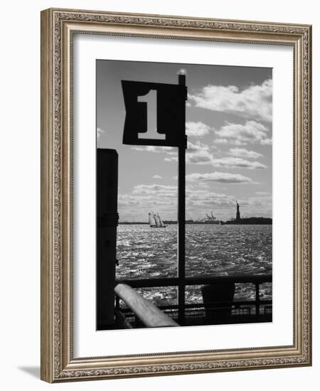 NY Harbor 1-Chris Bliss-Framed Photographic Print