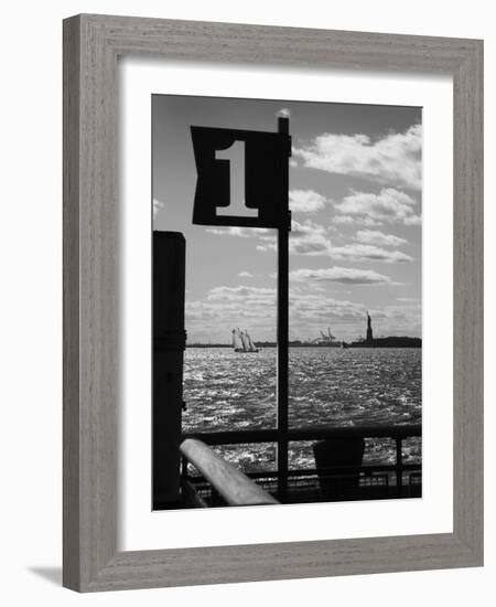 NY Harbor 1-Chris Bliss-Framed Photographic Print