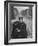 Ny Patrolman James Murphy Standing by His 23 Precinct Squad Car on Street of His East Harlem Beat-Tony Linck-Framed Photographic Print