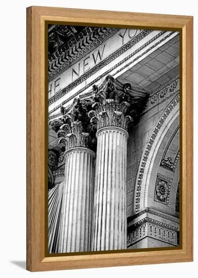 NY Public Library I-Jeff Pica-Framed Premier Image Canvas