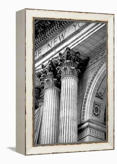 NY Public Library I-Jeff Pica-Framed Premier Image Canvas
