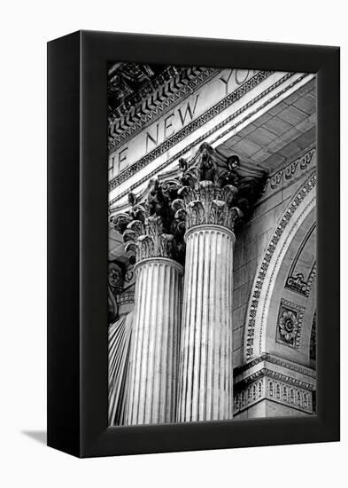 NY Public Library I-Jeff Pica-Framed Premier Image Canvas