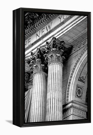 NY Public Library I-Jeff Pica-Framed Premier Image Canvas