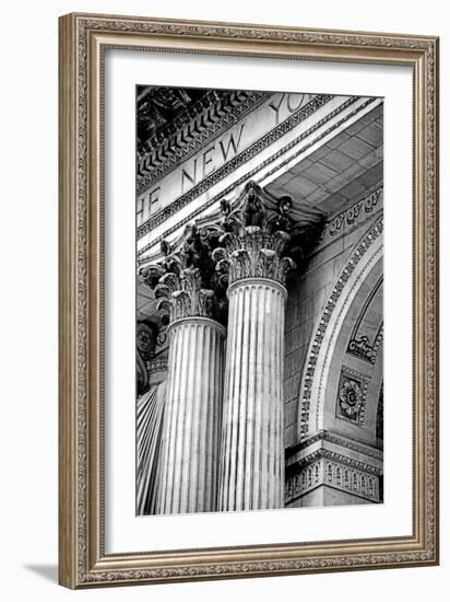 NY Public Library I-Jeff Pica-Framed Photographic Print