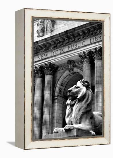 NY Public Library III-Jeff Pica-Framed Premier Image Canvas