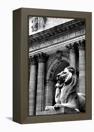 NY Public Library III-Jeff Pica-Framed Premier Image Canvas