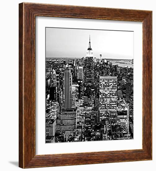 NY Theme II-Kuma-Framed Art Print