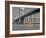 NY Water Taxi under Brooklyn Bridge-Phil Maier-Framed Art Print