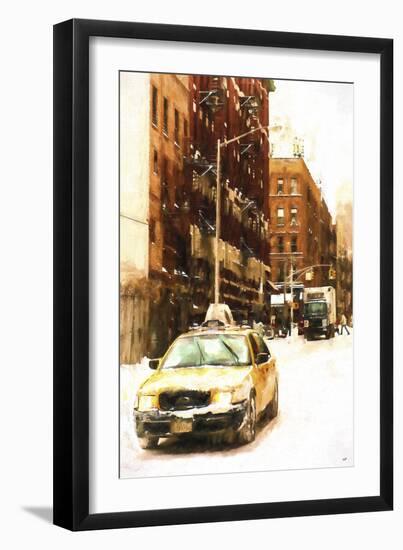 NY Winter Day-Philippe Hugonnard-Framed Giclee Print