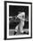 NY Yankees Right Fielder Roger Maris Hitting His 58th Home Run in Game Against Detroit Tigers-Robert W^ Kelley-Framed Premium Photographic Print