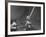 NY Yankees Right Fielder Roger Maris Hitting His 59th Home Run in Record Breaking Year-Ralph Morse-Framed Premium Photographic Print