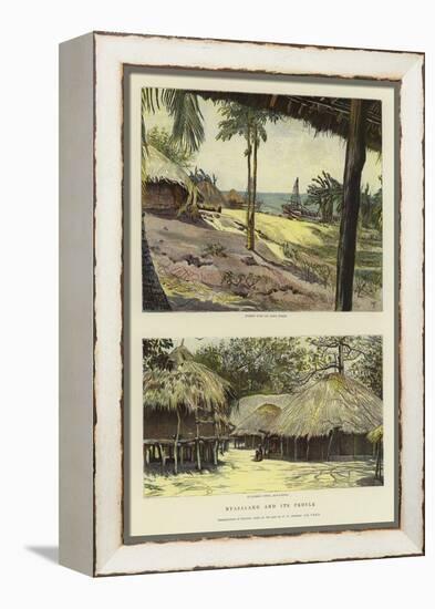 Nyasaland and its People-Harry Hamilton Johnston-Framed Premier Image Canvas