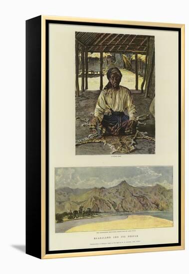 Nyasaland and its People-Harry Hamilton Johnston-Framed Premier Image Canvas