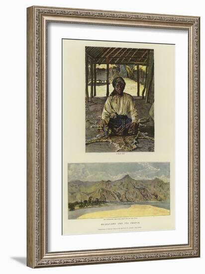 Nyasaland and its People-Harry Hamilton Johnston-Framed Giclee Print