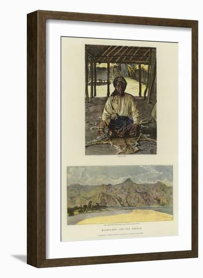 Nyasaland and its People-Harry Hamilton Johnston-Framed Giclee Print
