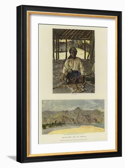 Nyasaland and its People-Harry Hamilton Johnston-Framed Giclee Print