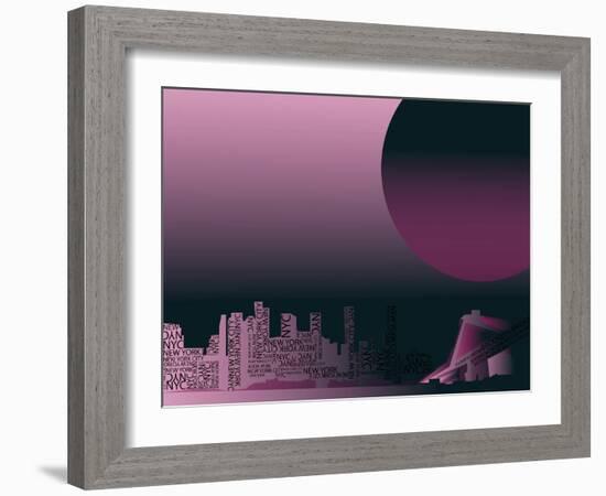 Nyc 9-null-Framed Premium Giclee Print