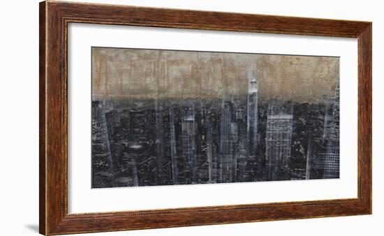 NYC Aerial 3-Dario Moschetta-Framed Art Print