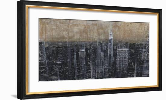 NYC Aerial 3-Dario Moschetta-Framed Art Print