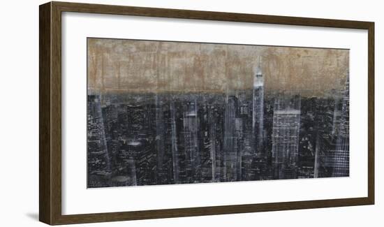 NYC Aerial 3-Dario Moschetta-Framed Art Print