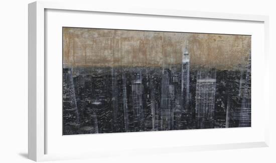 NYC Aerial 3-Dario Moschetta-Framed Art Print