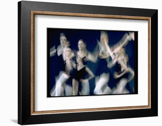 NYC Ballet Performing in "Requiem Canticles" for Stravinsky Festival at New York State Theater-Gjon Mili-Framed Photographic Print