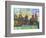 NYC Brooklyn Bridge-Dean Russo- Exclusive-Framed Giclee Print