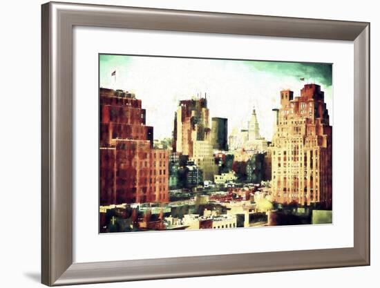 NYC Chelsea Buildings-Philippe Hugonnard-Framed Giclee Print