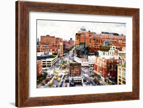 NYC Chelsea-Philippe Hugonnard-Framed Giclee Print