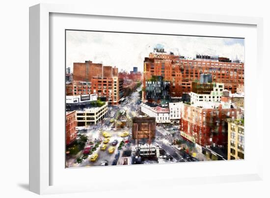 NYC Chelsea-Philippe Hugonnard-Framed Giclee Print
