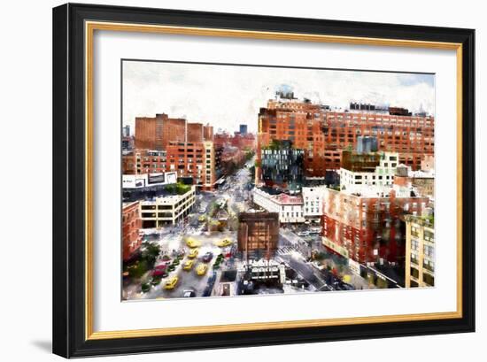 NYC Chelsea-Philippe Hugonnard-Framed Giclee Print