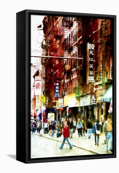 NYC Chinatown-Philippe Hugonnard-Framed Premier Image Canvas